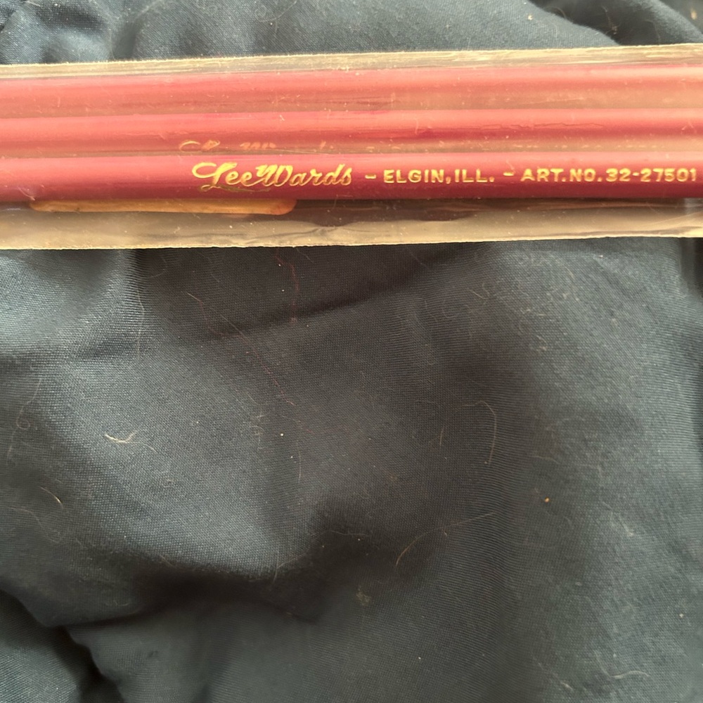 Vintage Fabric Pencils by Lee Wards